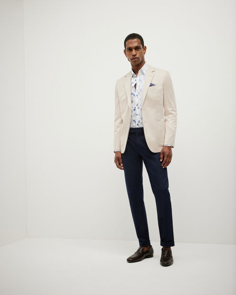 Slim Stretch Travel Blazer, Fawn, hi-res